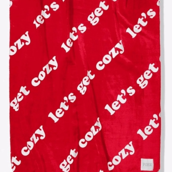 Victoria Secret Sherpa Blanket - Picture 3 of 5